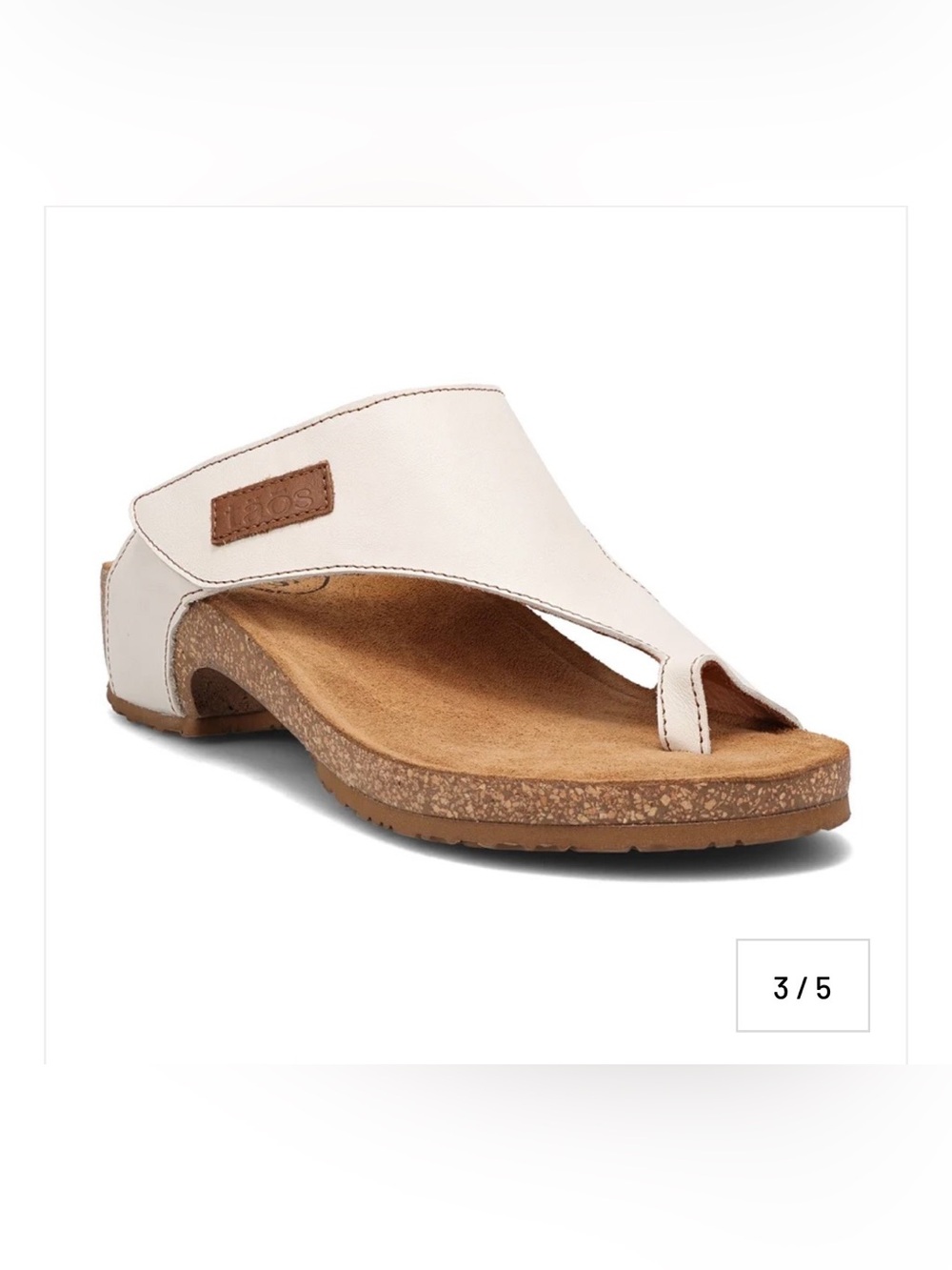 Taos Loop Sandals In Off White